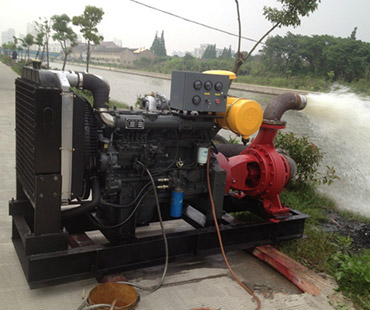 高揚(yáng)程IS200-150-400柴油機(jī)離心泵